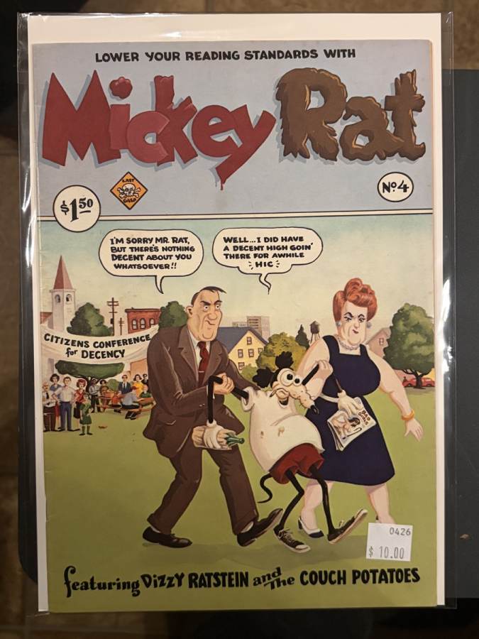 Mickey Rat #4 cover