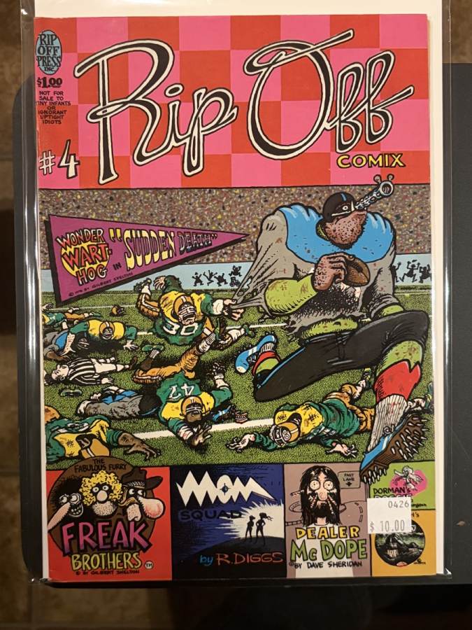 Rip Off Comix #4 cover