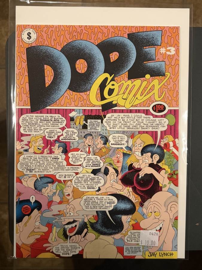Dope Comix #3 cover