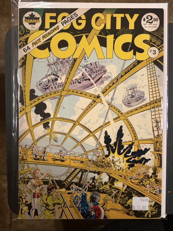 Fog City Comics #3 cover