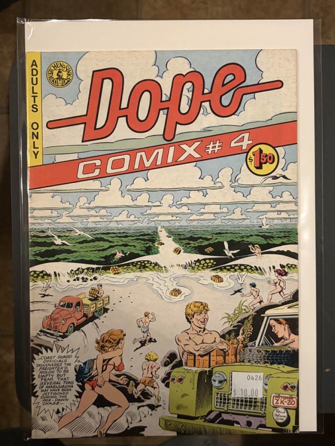 Dope Comix #4 cover