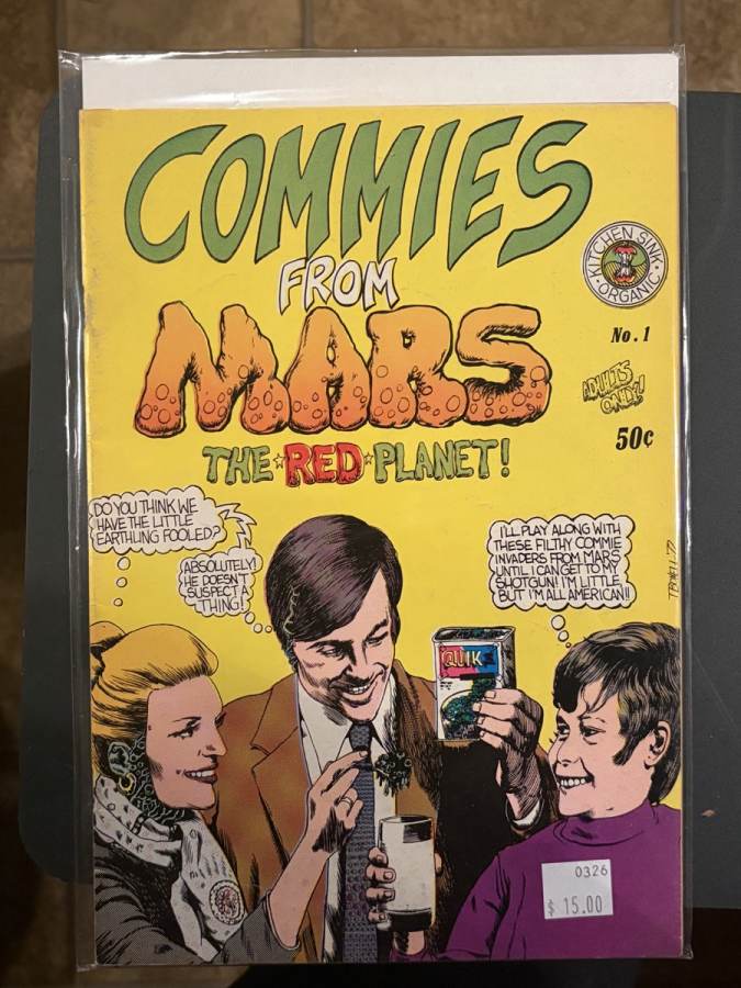 Commies from Mars #1 cover