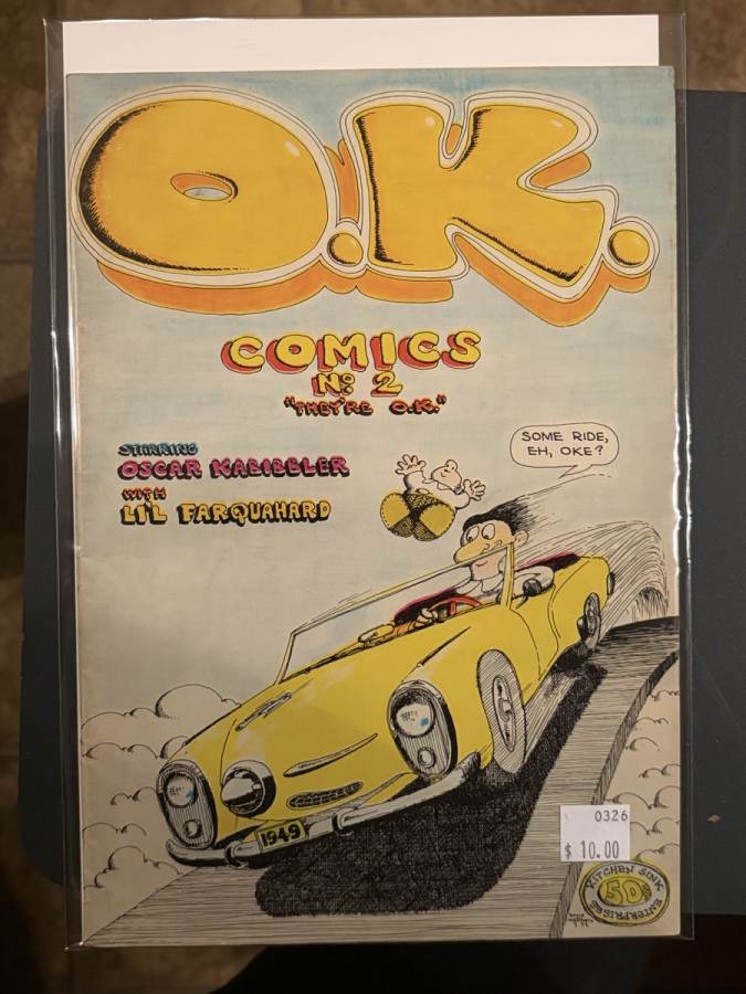 O.K. Comics #2 cover