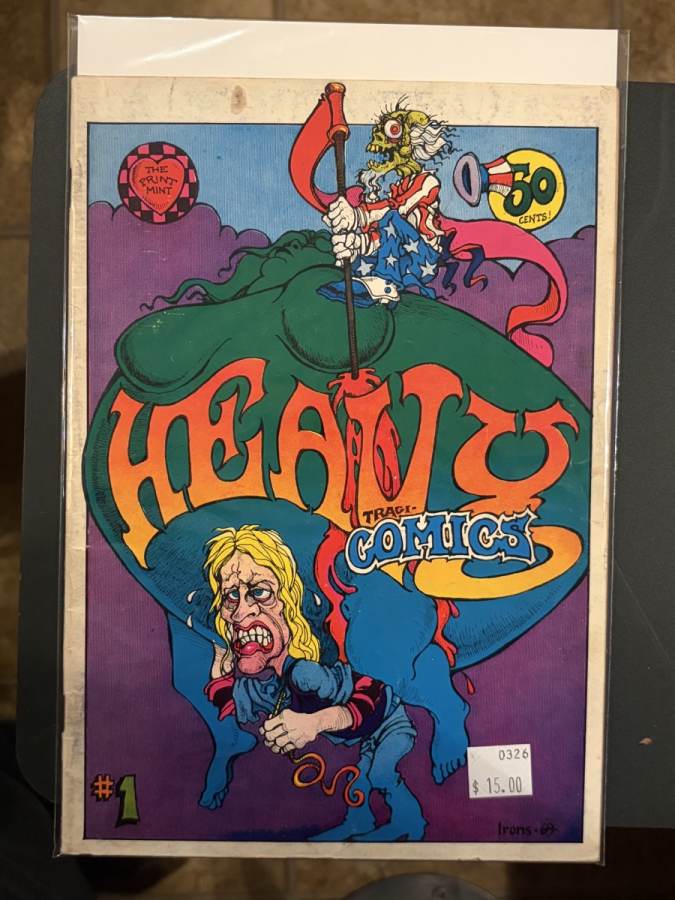 Heavy Tragi-Comics #1 cover