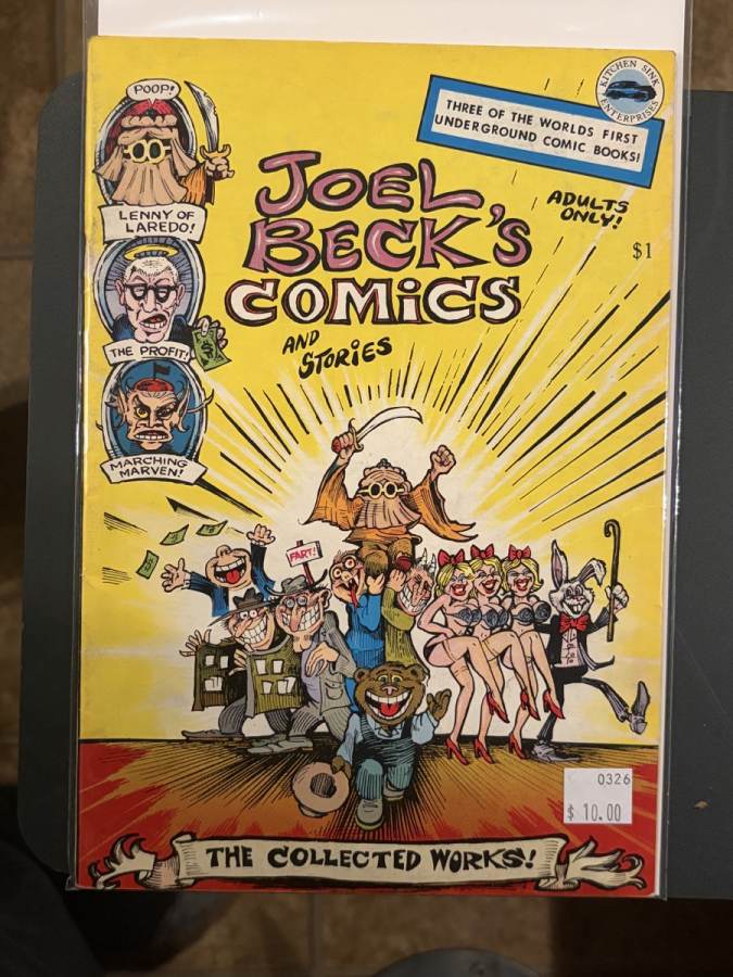 Joel Beck's Comics and Stories SKU 970 cover