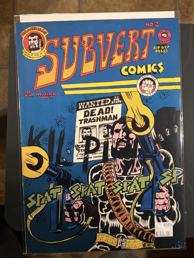 Subvert Comics #2 cover
